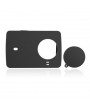 Silicone Rubber Protective Housing Case + Lens Cap Cover for Yi 4K/4K+ Action Camera 2
