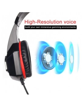 hunterspider V1 gaming headset  blue