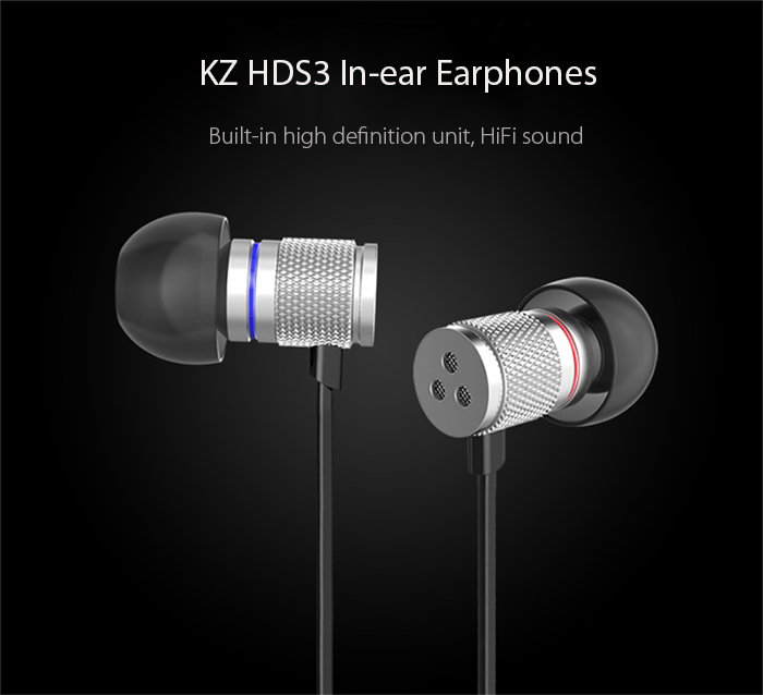 KZ HDS3 HiFi In-ear Earphones with Mic