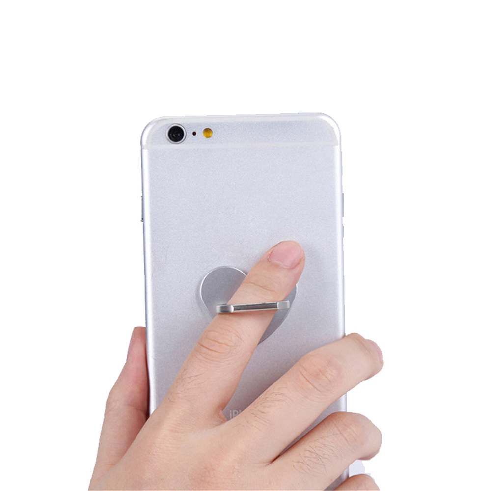 360 Degree Rotating Heart Shape Cell Phone Finger Ring Holder Stand